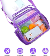 Clear Stadium Approved Crossbody Bag – Nova