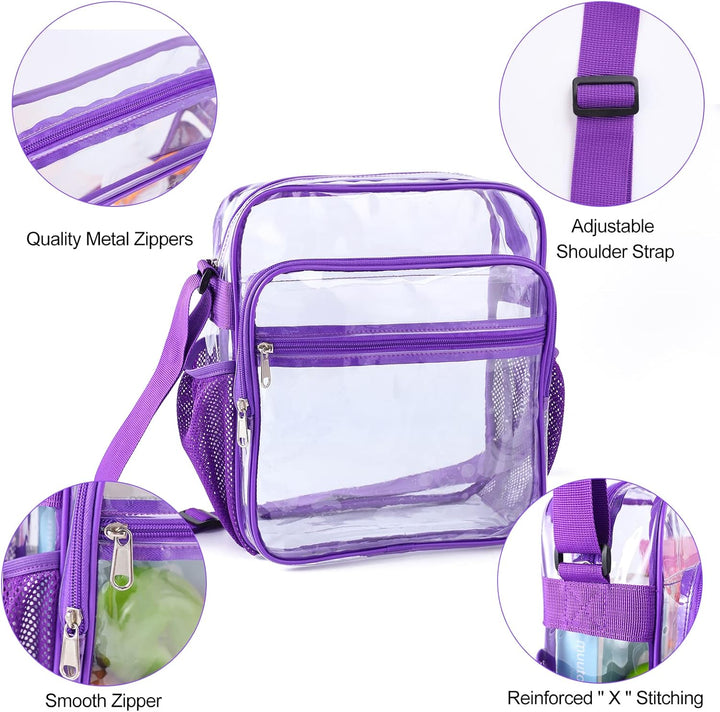 Clear Stadium Approved Crossbody Bag – Nova