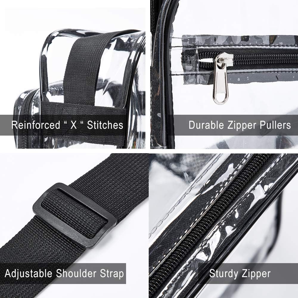 Clear Stadium Approved Crossbody Bag – Nova