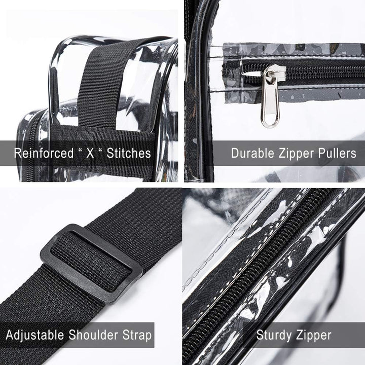 Clear Stadium Approved Crossbody Bag – Nova