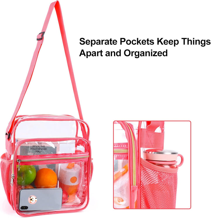 Clear Stadium Approved Crossbody Bag – Nova