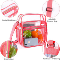 Clear Stadium Approved Crossbody Bag – Nova