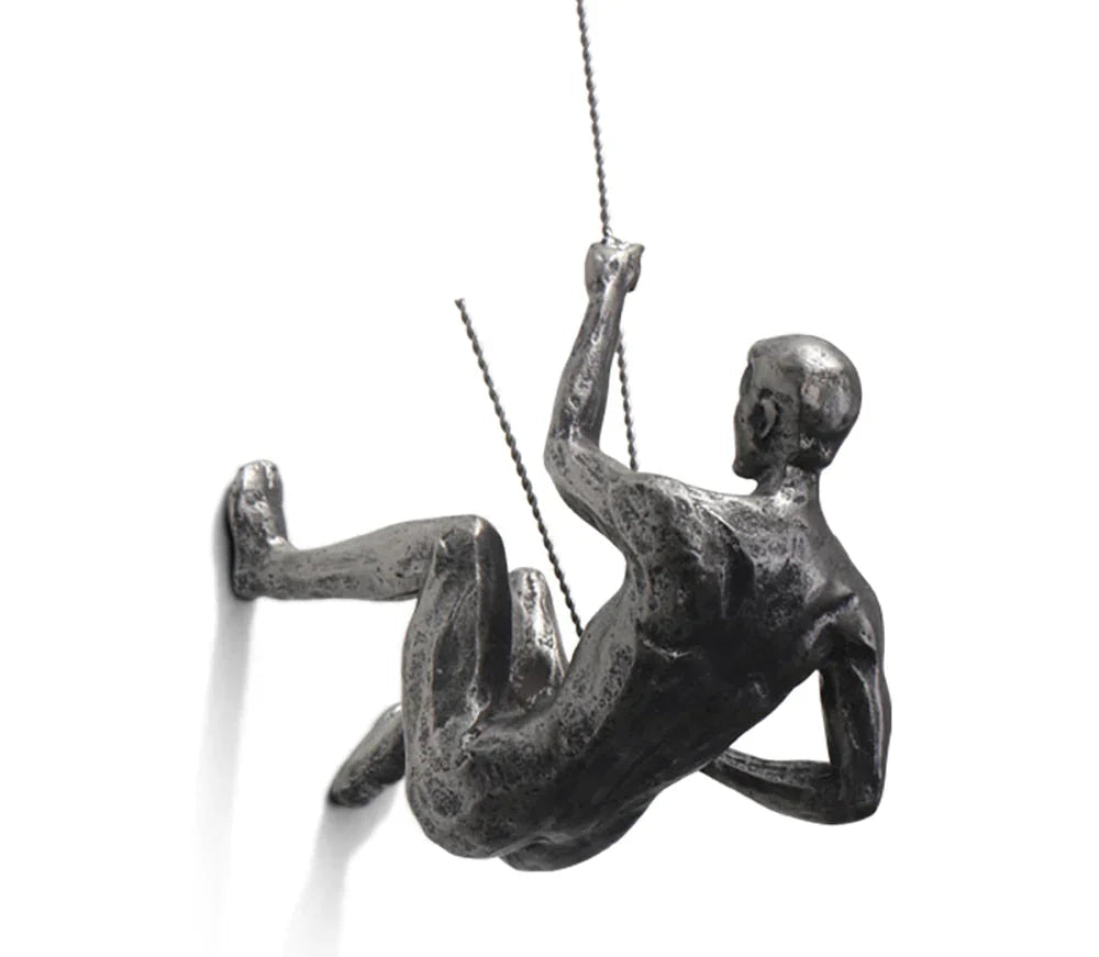 Climber Wall Sculpture – PeakFigures-Left climber-State of Style