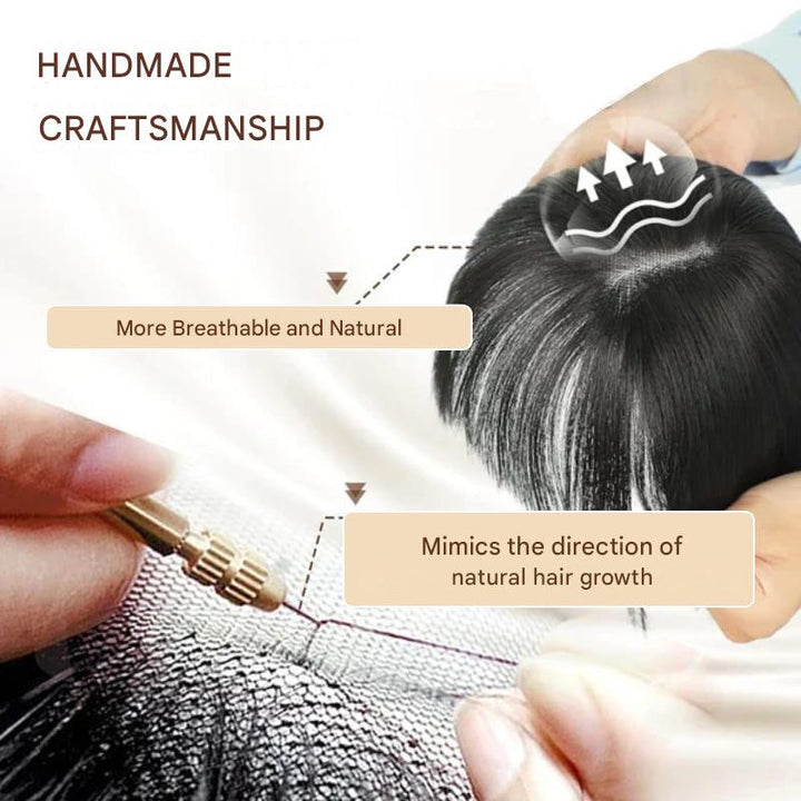 Clip-in Hair Piece with Bangs – Livia-01#-State of Style