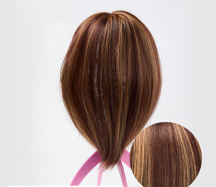 Clip-in Hair Piece with Bangs – Livia-08#-State of Style