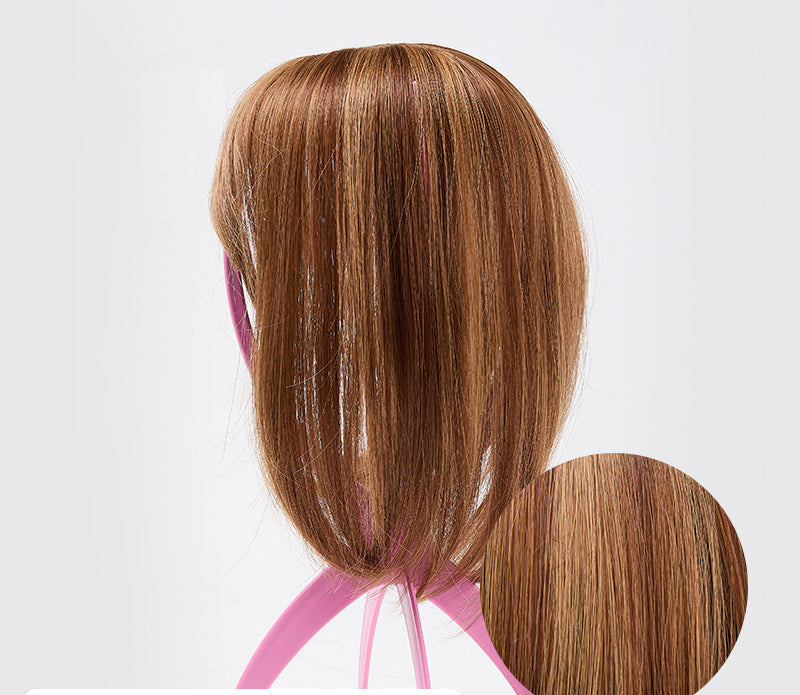 Clip-in Hair Piece with Bangs – Livia-12#-State of Style