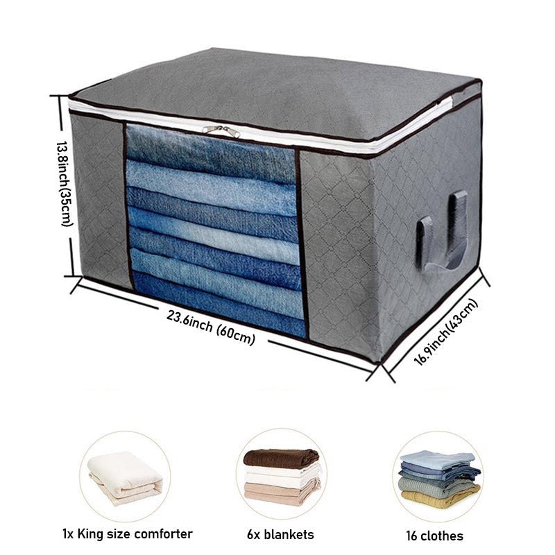 Clothing Organiser | Space-Saving & Multi-Compartment Storage-State of Style