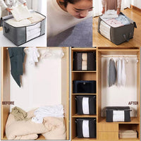 Clothing Organiser | Space-Saving & Multi-Compartment Storage-State of Style