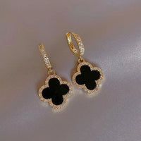 Clover Earrings - Clara-Black-State of Style