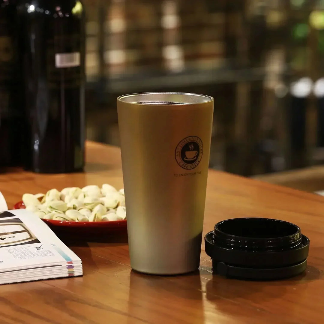 Coffee Travel Mug - ThermaSip-Black-State of Style