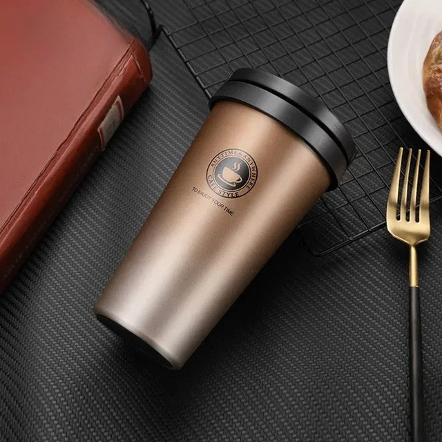Coffee Travel Mug - ThermaSip-Bronze-State of Style