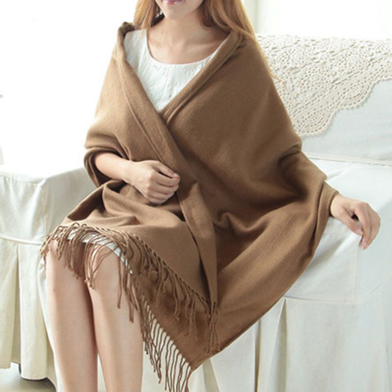 Coleen Cashmere Scarf | Soft & Stylish Winter Accessory-Camel-State of Style