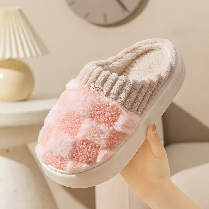 Coleen Indoor Slippers | Thick and Soft-White-4.5-5.0-State of Style