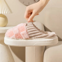 Coleen Indoor Slippers | Thick and Soft-White-4.5-5.0-State of Style