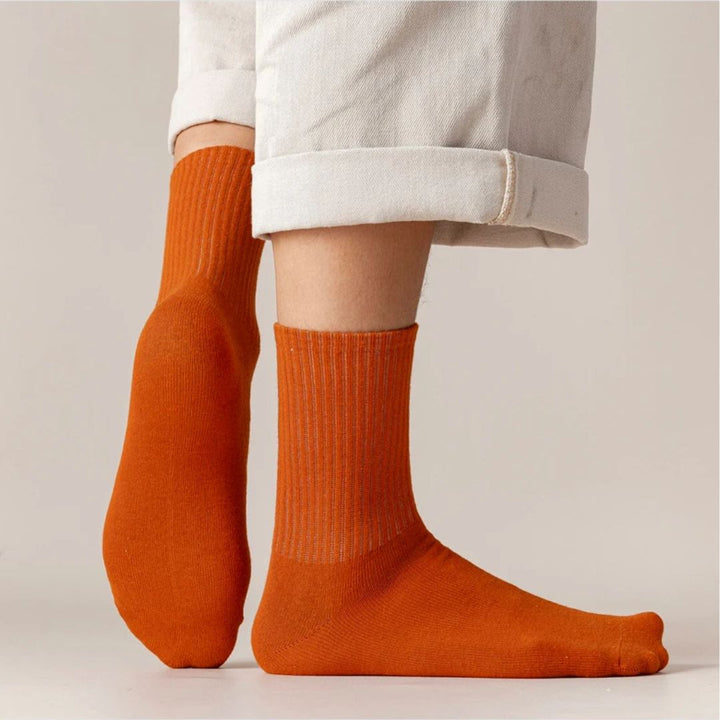 Colin Traditional Socks – 5-Pack Soft & Breathable Business Socks-Blue-State of Style