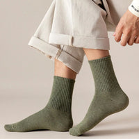 Colin Traditional Socks – 5-Pack Soft & Breathable Business Socks-Blue-State of Style