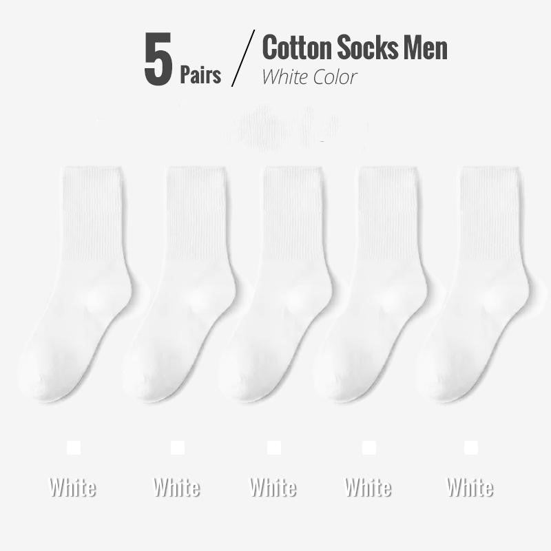 Colin Traditional Socks – 5-Pack Soft & Breathable Business Socks-Blue-State of Style