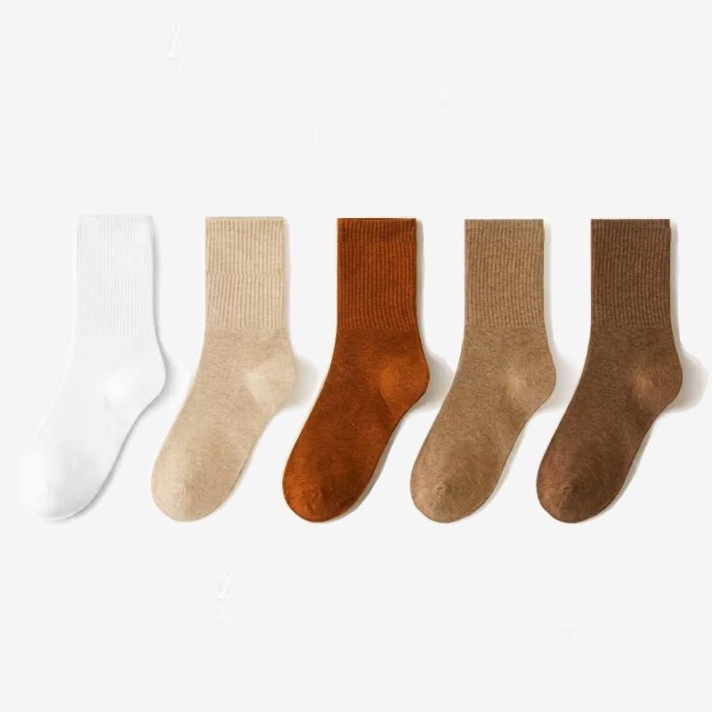 Colin Traditional Socks – 5-Pack Soft & Breathable Business Socks-Set C-State of Style