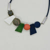 Ethnic Geometric Wooden Bead Necklace