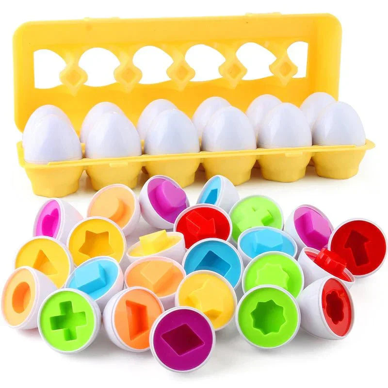 Colorful and Educational Egg Set - ColorMatch-State of Style