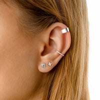 Coloured Letter Earrings - Letria-A-Gold-State of Style