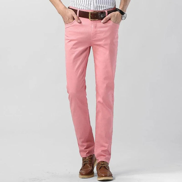 Coloured Trousers for Men – Milan-Pink-28-State of Style