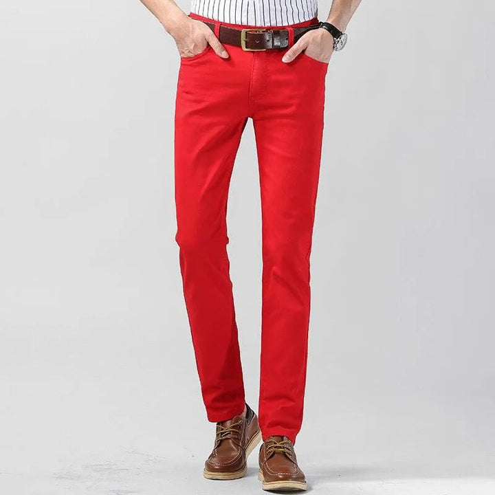 Coloured Trousers for Men – Milan-Red-28-State of Style