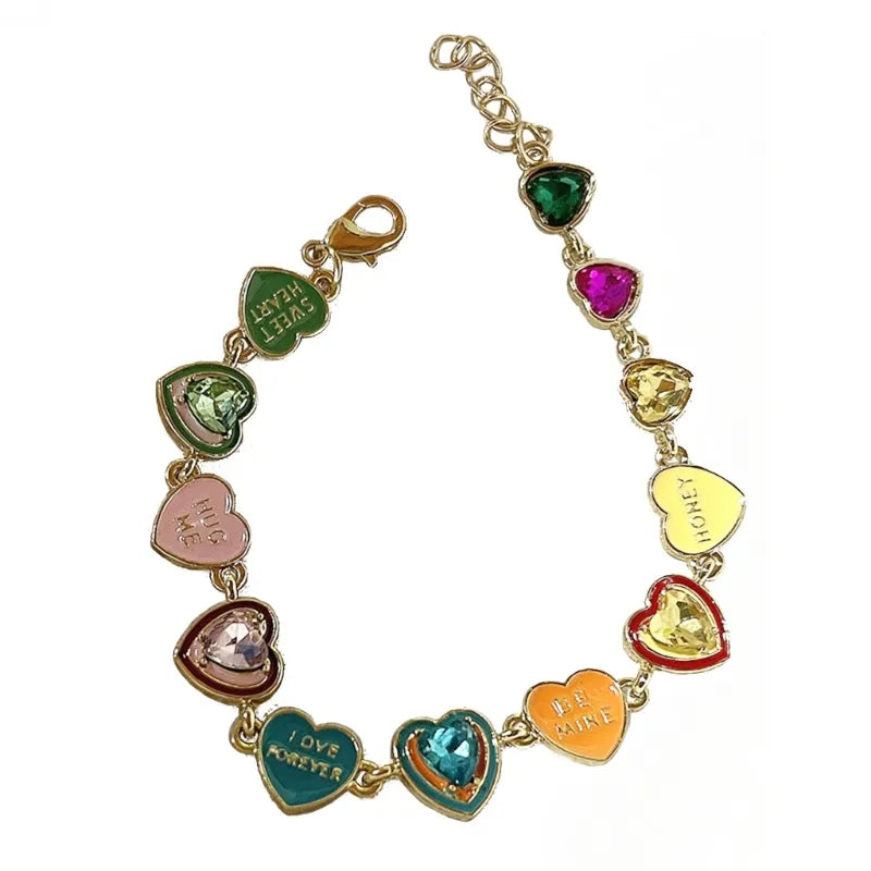 Colourful Drop Enamel Bracelet | Women's Fashion Jewellery-State of Style
