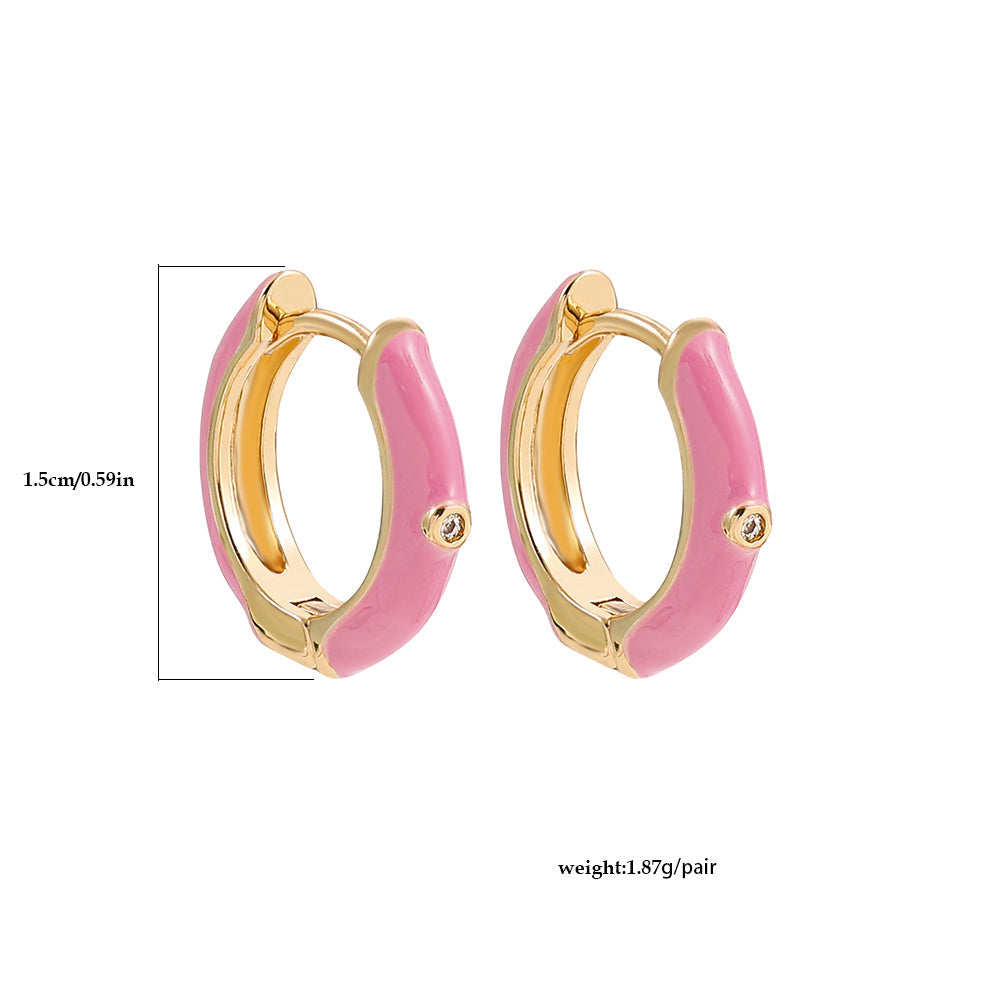Colourful Earcandy Earrings | Stylish & Fun Jewellery-Lavender-Cherry Red-Lake Blue-State of Style