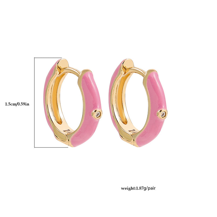 Colourful Earcandy Earrings | Stylish & Fun Jewellery-Lavender-Cherry Red-Lake Blue-State of Style