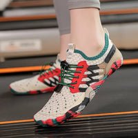 Colourful Ladies Barefoot Water Shoes - AquaStride-Brown-2.5-State of Style