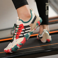 Colourful Ladies Barefoot Water Shoes - AquaStride-Brown-2.5-State of Style