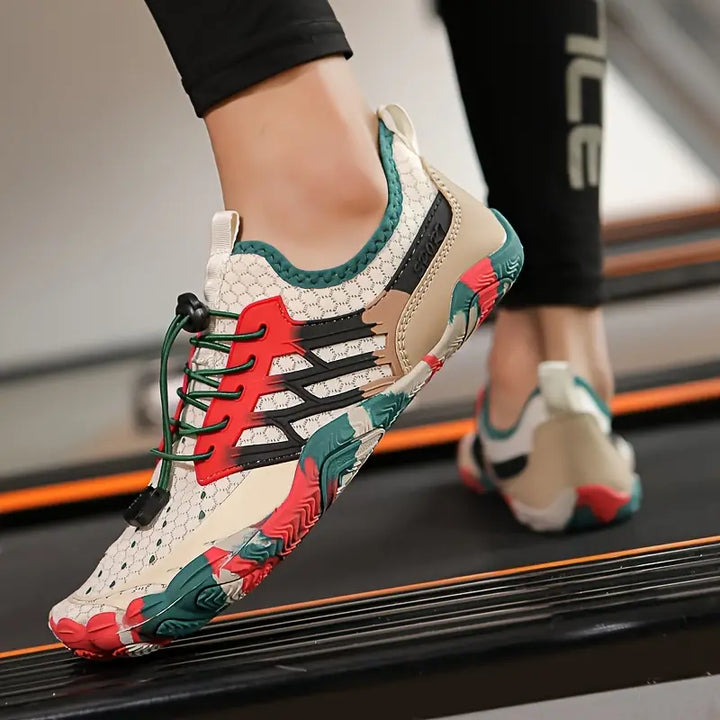 Colourful Ladies Barefoot Water Shoes - AquaStride-Brown-2.5-State of Style