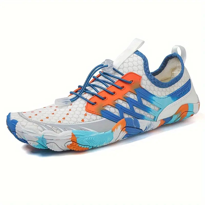 Colourful Ladies Barefoot Water Shoes - AquaStride-Sky blue-2.5-State of Style