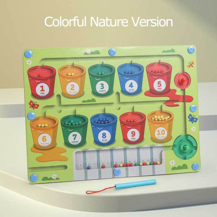 Colourful Magnetic Counting Puzzle - MagniTally-State of Style