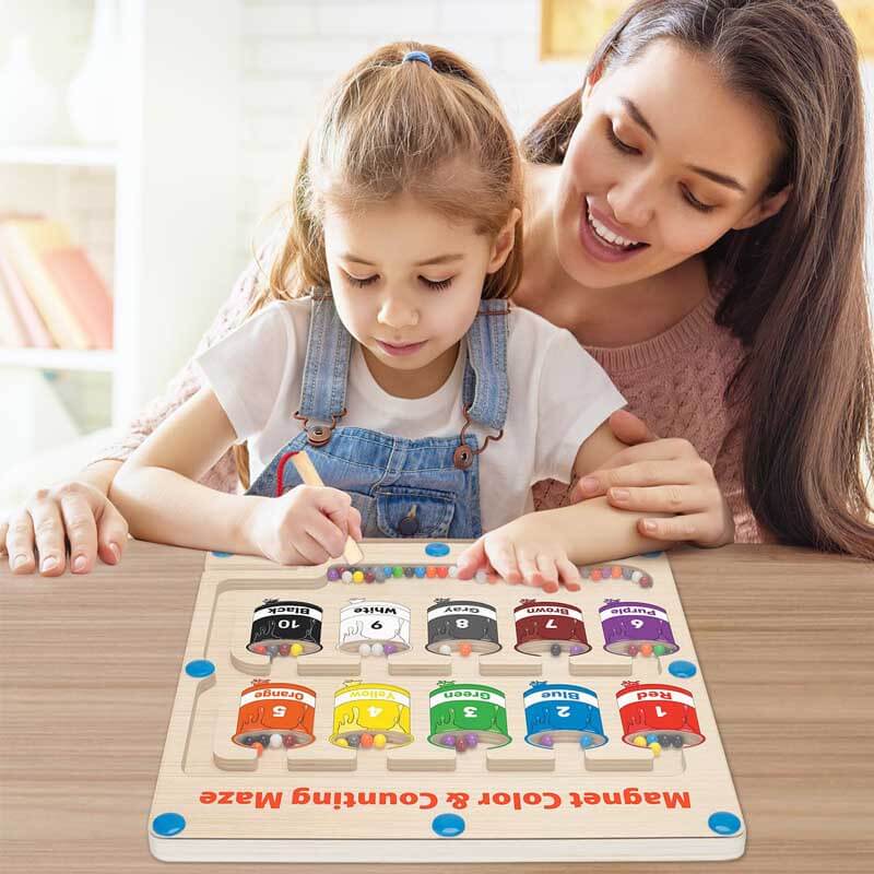 Colourful Magnetic Counting Puzzle - MagniTally-State of Style