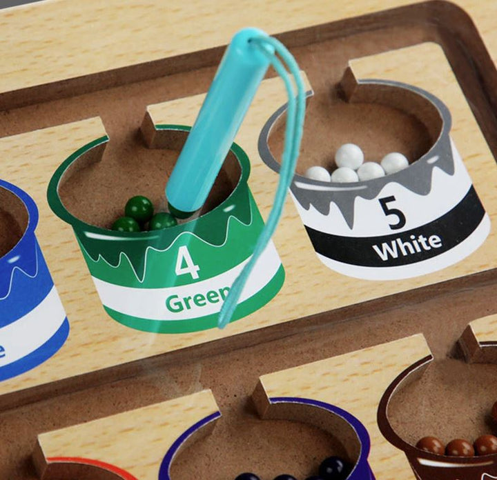 Colourful Magnetic Counting Puzzle - MagniTally-State of Style