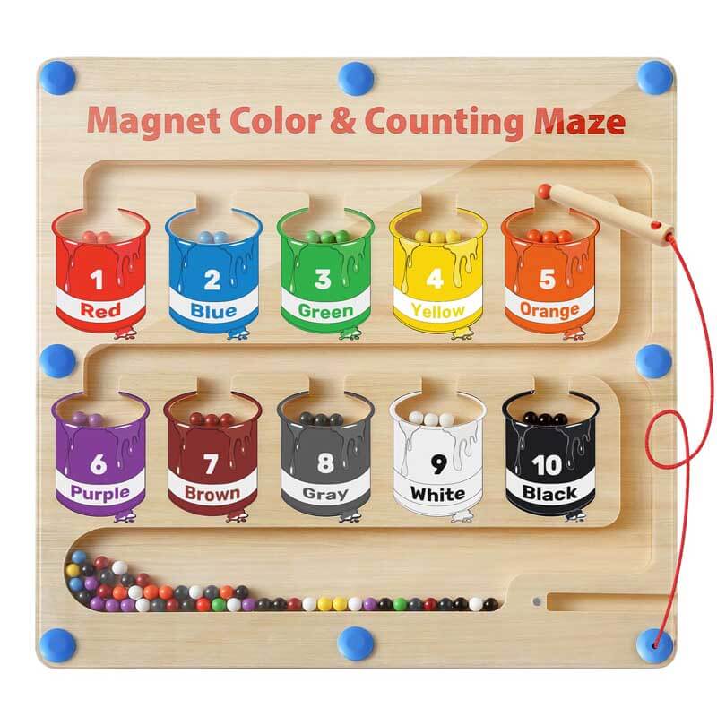 Colourful Magnetic Counting Puzzle - MagniTally-State of Style