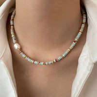 Colourful Natural Stone Jewellery Set – Elena-Necklace-State of Style