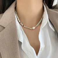 Colourful Natural Stone Jewellery Set – Elena-Necklace-State of Style