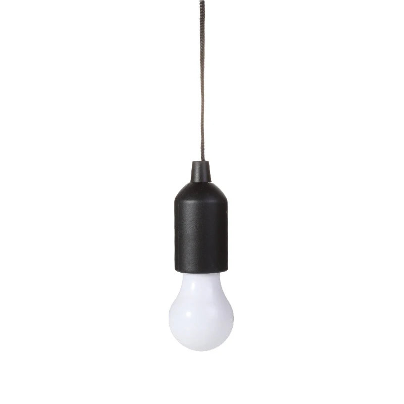 Colourful Portable Pendant Lamp - ChromaGlow-Black (White Light)-State of Style