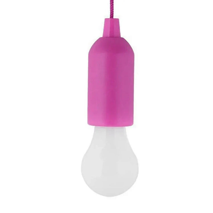 Colourful Portable Pendant Lamp - ChromaGlow-Purple (White Light)-State of Style