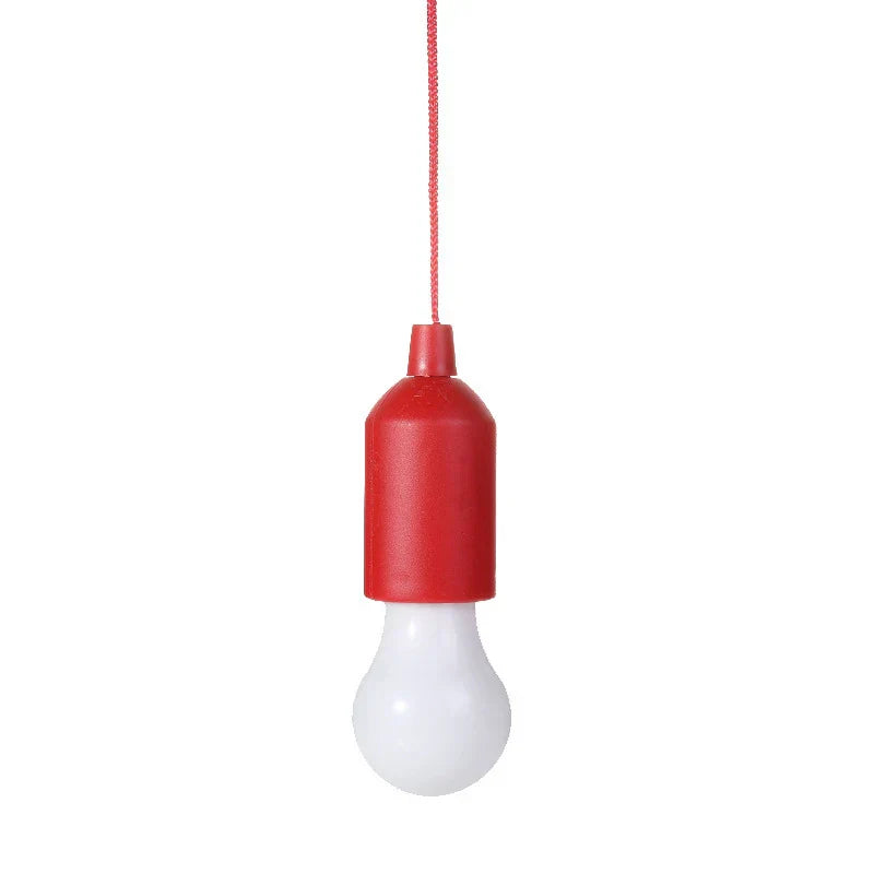 Colourful Portable Pendant Lamp - ChromaGlow-Red (White Light)-State of Style