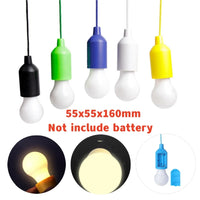 Colourful Portable Pendant Light - ChromaGlow-Red (White Light)-State of Style