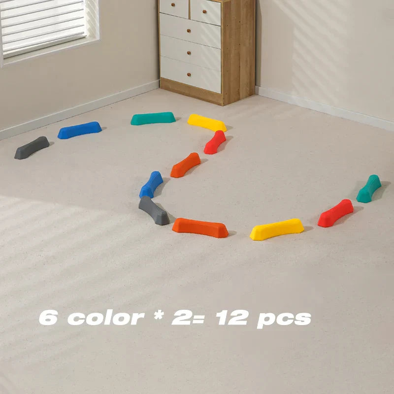 Colourful Stepping Stones - BalanceFun-State of Style