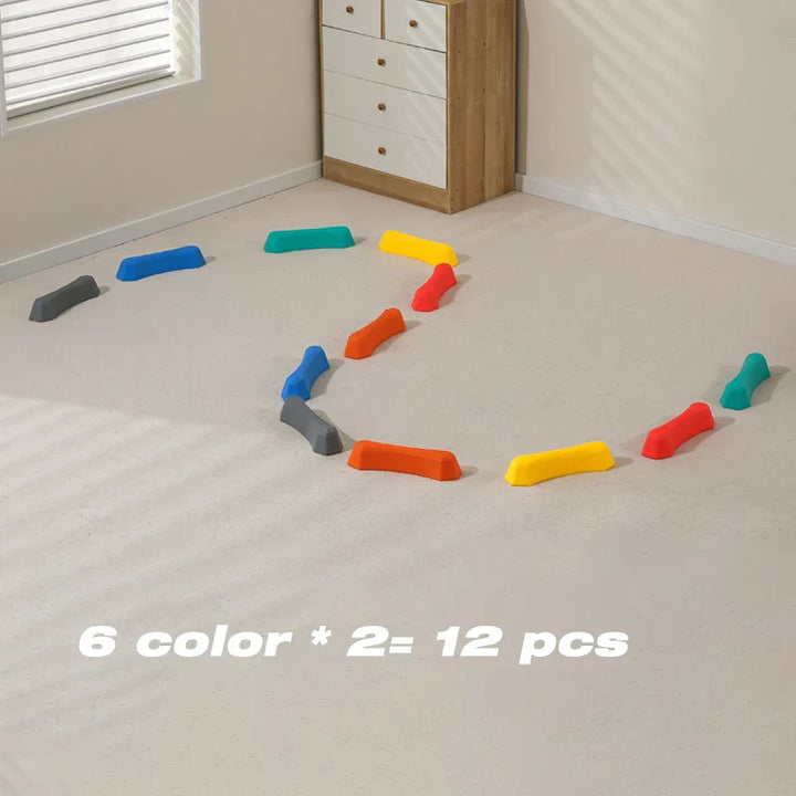 Colourful Stepping Stones - BalanceFun-State of Style