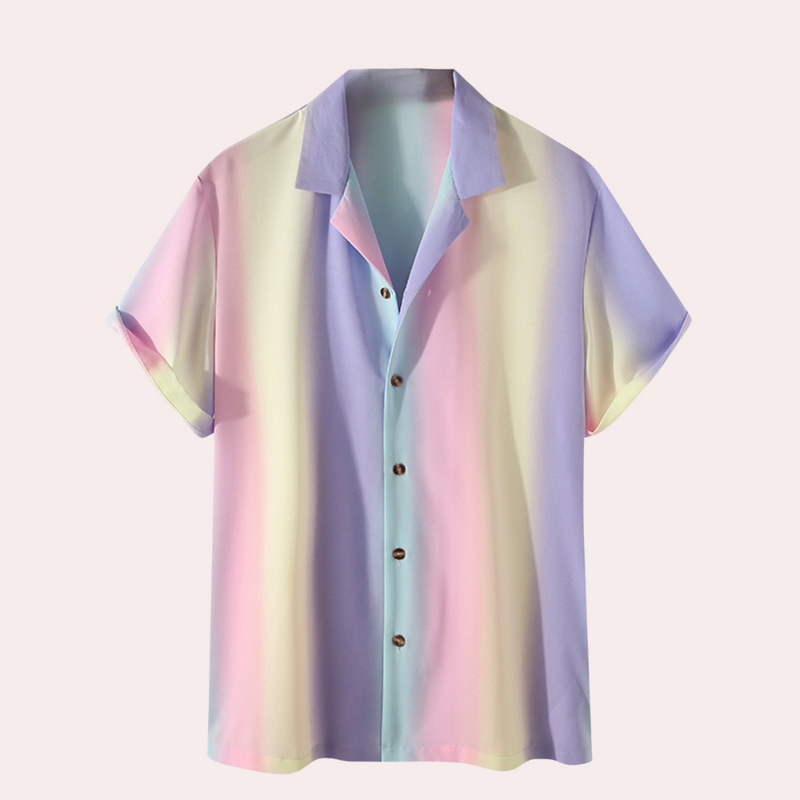 Colourful Striped Shirt for Men - Lorenzo-S-State of Style