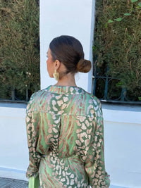 Colourful Summer Set with Luxury Pattern - Elena-Green-S-State of Style