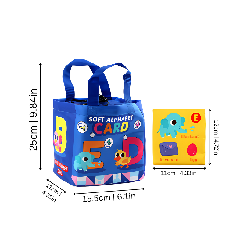 Colourful Toddler Alphabet Cards - LetterFun-State of Style