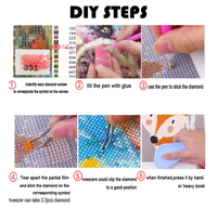 Colourful Tree 5D Diamond Tapestry-Diamond Paste 40x80cm-State of Style